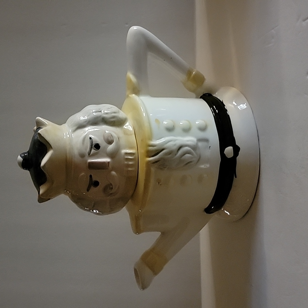 Toy soldier tea pot